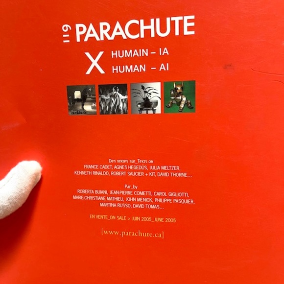 Art Design Parachute Contemporary. 158 pgs. Paperback Binding. English & French. - Picture 3 of 11